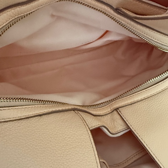 Vintage Coach peach Leather Shoulder Bag - Picture 10 of 13